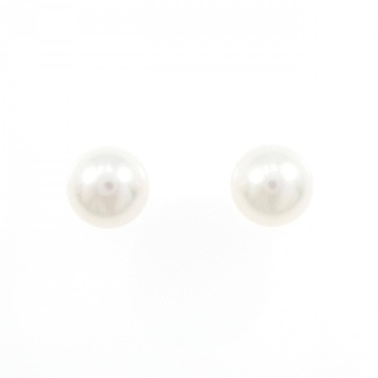 K18YG アコヤパール ピアス 7.6mm