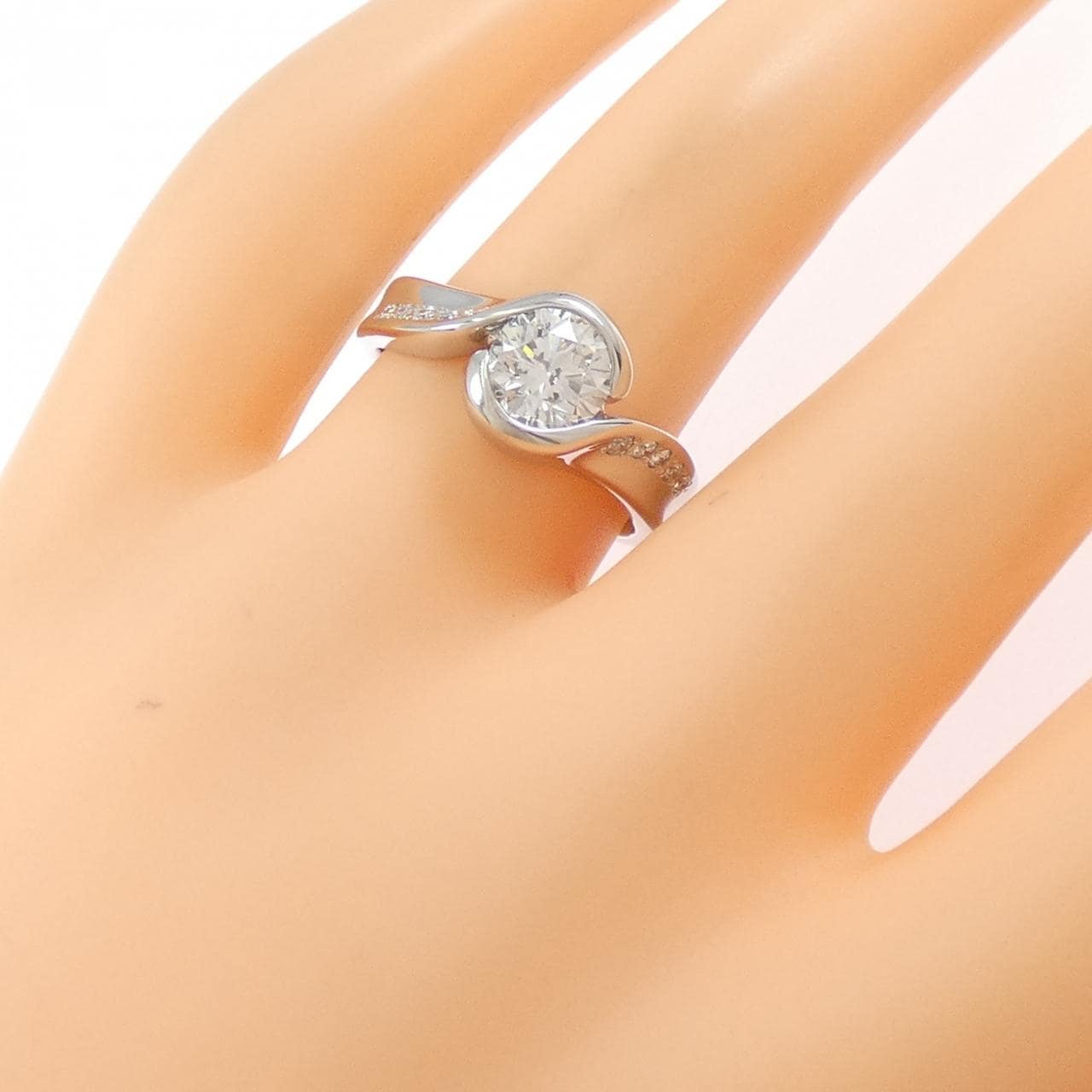 PT900 ダイヤモンド リング 1.034CT