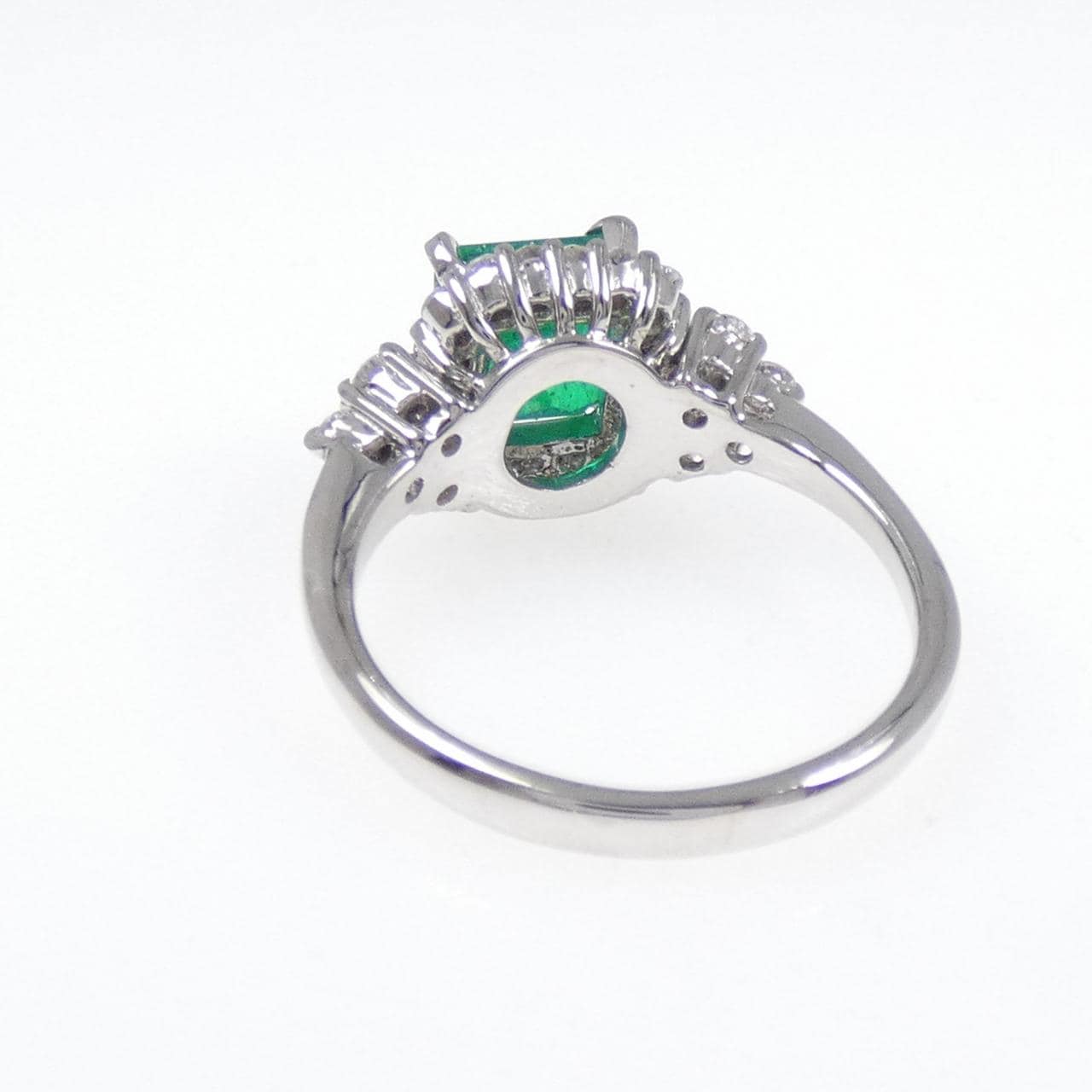 750WG エメラルド リング 1.49CT