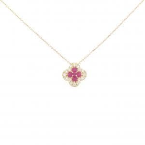 K18YG ルビー ネックレス 0.20CT