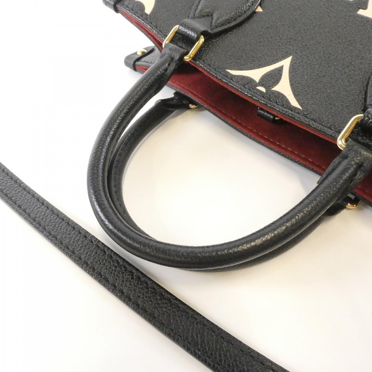 LOUIS VUITTON雙色Monogram Empreinte On The Go PM M45659 包