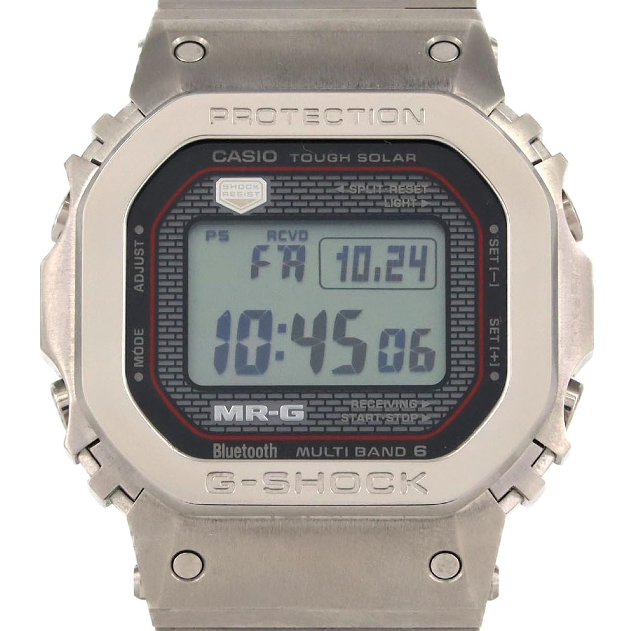 カシオ G-SHOCK･MR-G 電波時計 MRG-B5000D-1JR TI ソーラークォーツ