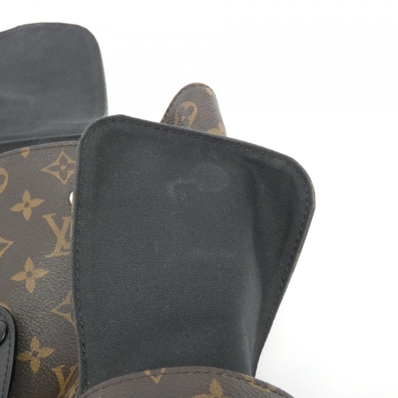 LOUIS VUITTON Monogram Macassar Christopher MM M43735双肩包