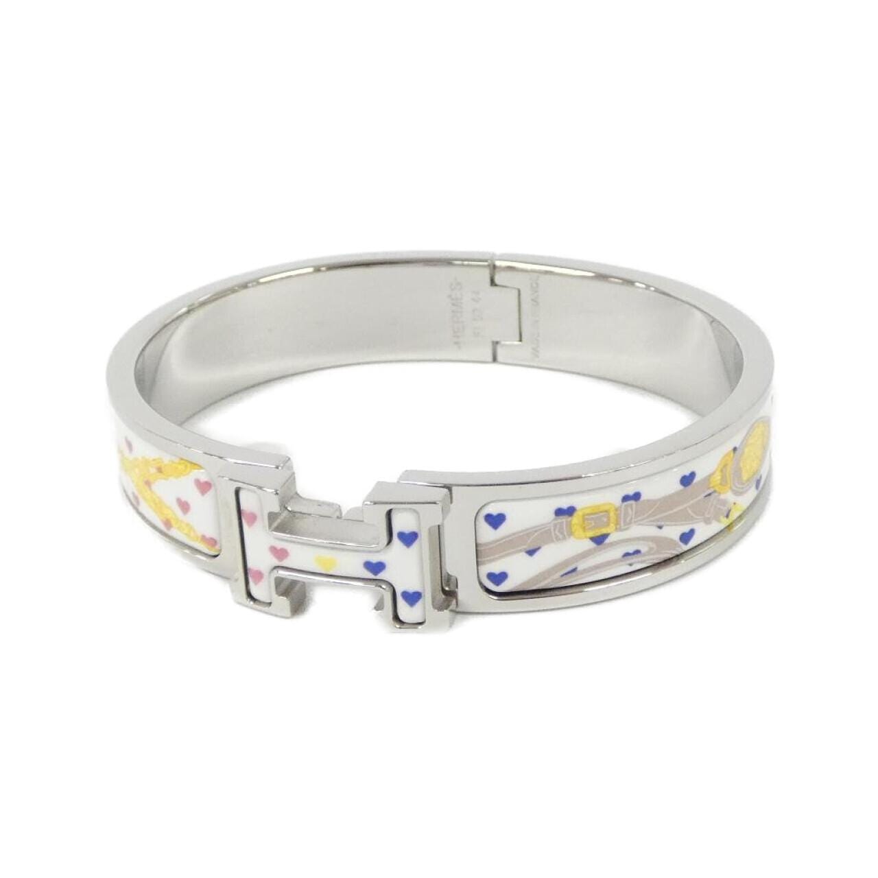 エルメス BRIDE DE GALA LOVE クリック アッシュ PM 704316FP ブレスレット