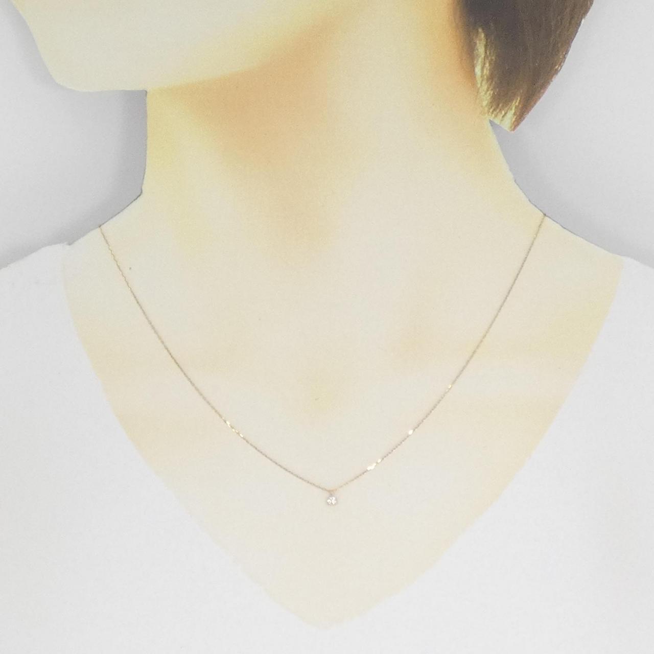 Agete鑽石項鍊 0.05CT