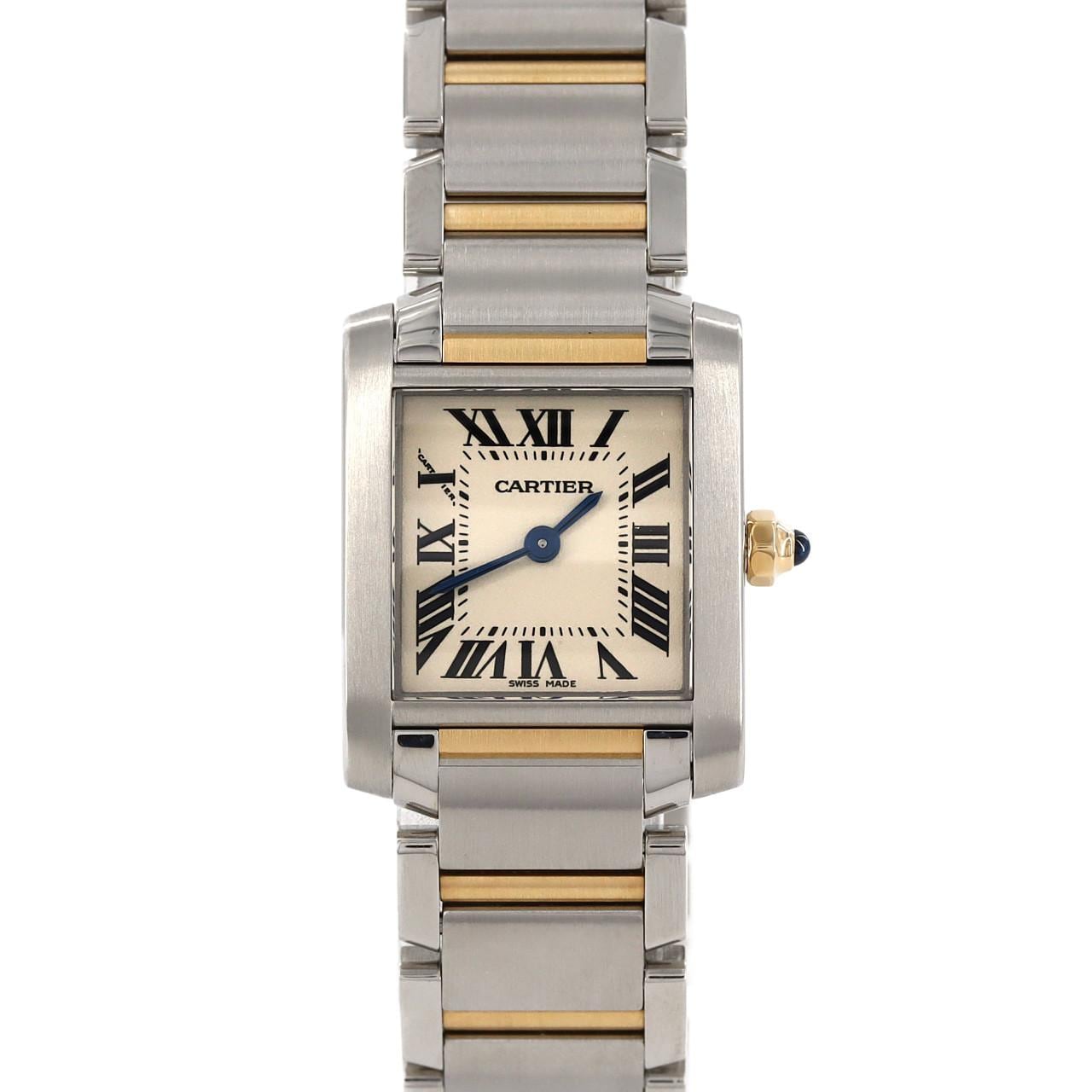 Cartier Tank Francaise SM 兩色 W51007Q4 SSxYG石英