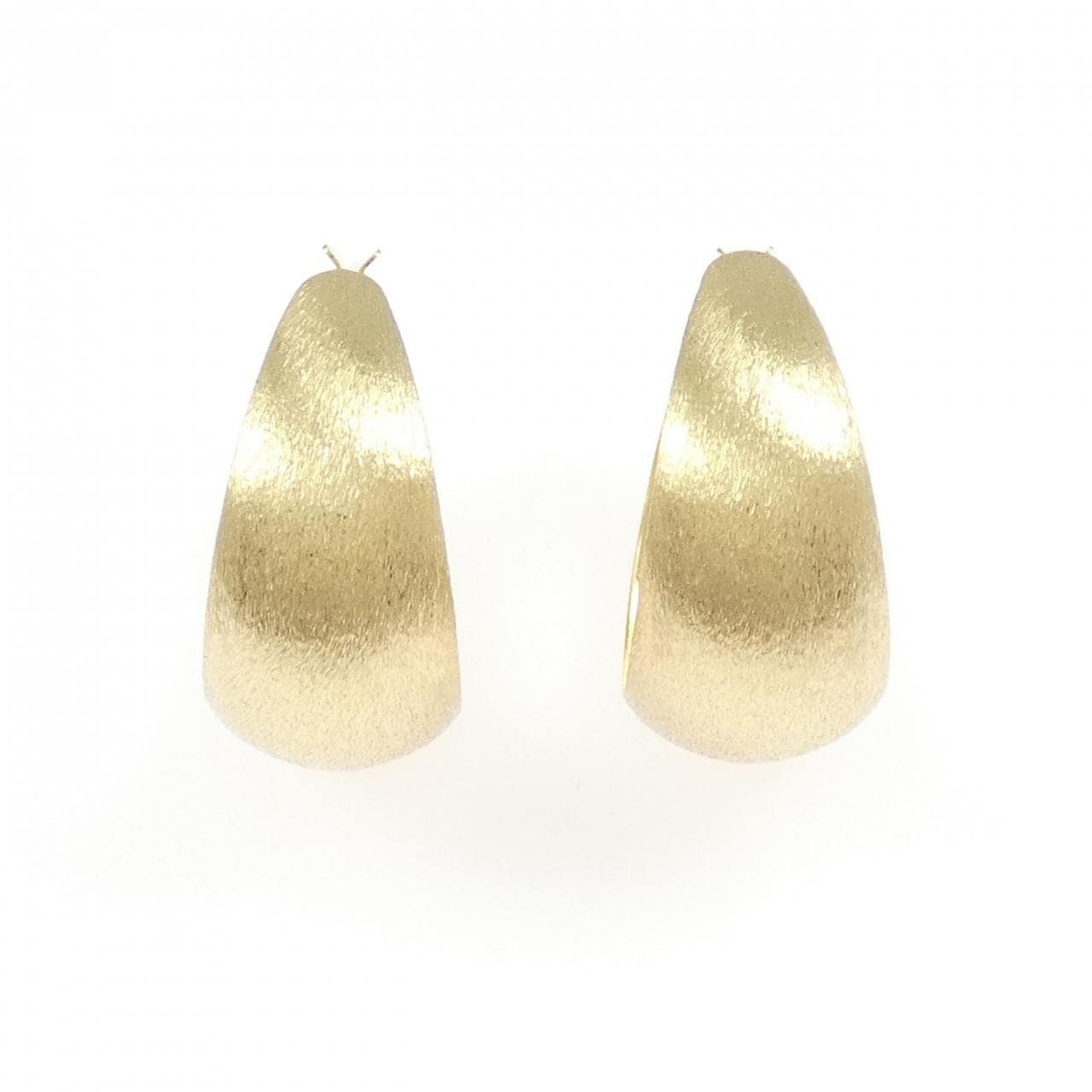 【新品】K18YG フープ ピアス