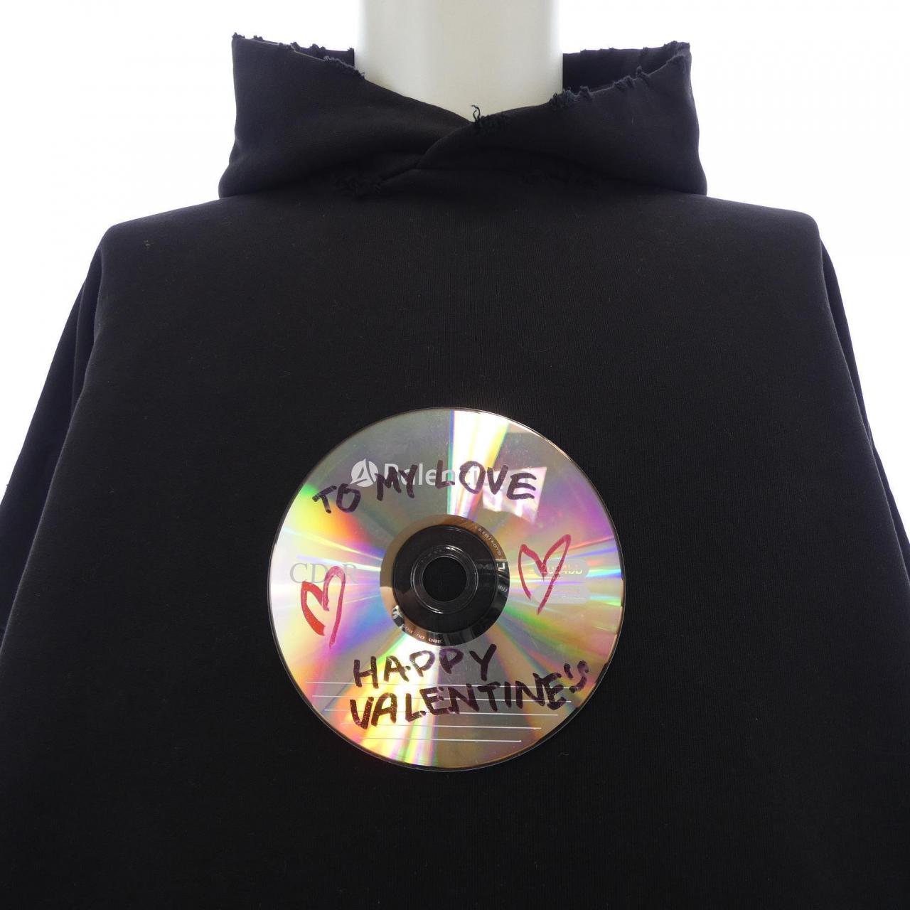 バレンシアガ BALENCIAGA TO MY LOVE 739024 TQVE5 UNISEX パーカー