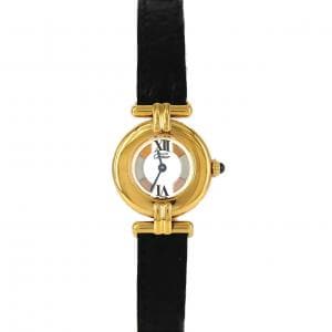 【ノーメンテナンス特価】カルティエ マストコリゼSM GP W1006654 GP クォーツ