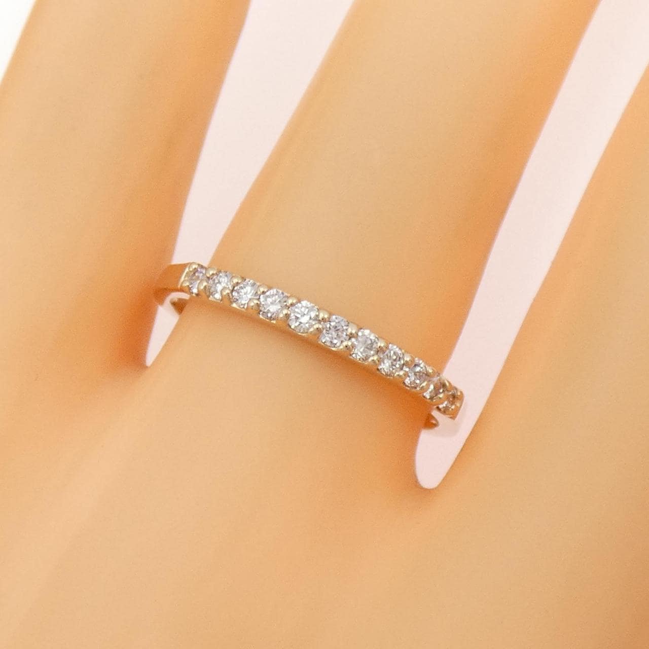 ジーエスティービー ピンクダイヤモンド リング 0.23CT