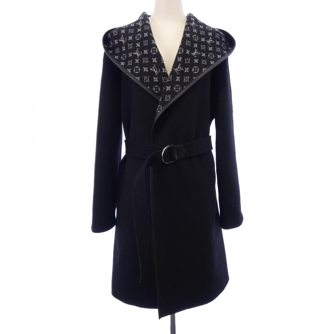 ルイヴィトン LOUIS VUITTON フーデッドラップコート FGCO40QWE コート