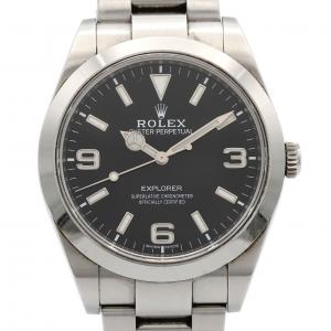 【ノーメンテナンス還元価格】ロレックス エクスプローラーI 214270 SS 自動巻 ランダム番