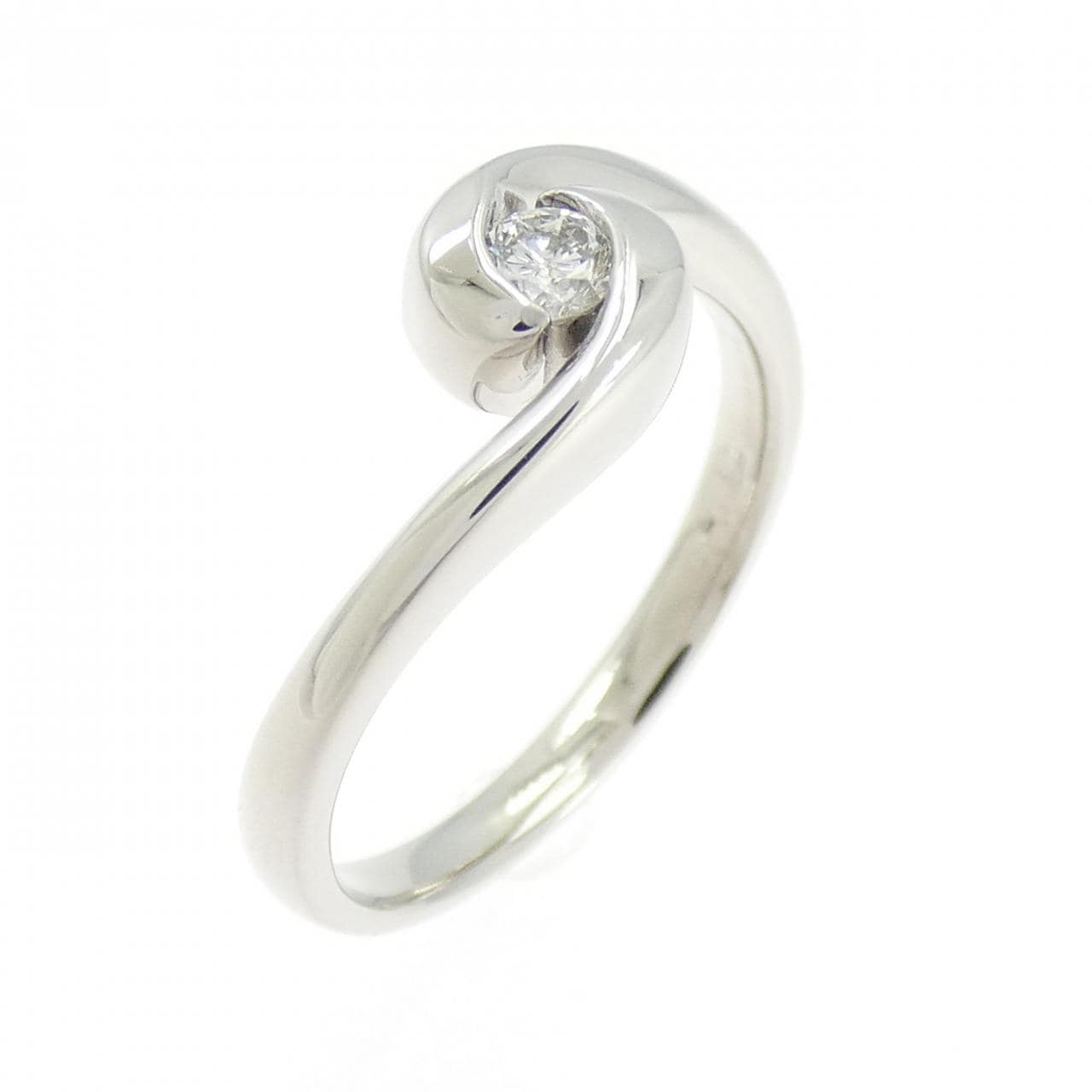 PT900钻石戒指0.10克拉