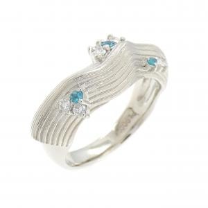 ヤマサキユミコ トルマリン リング 0.04CT