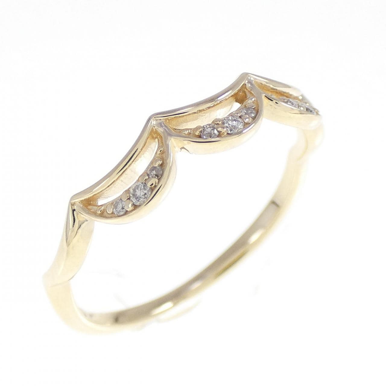 K10YG Diamond ring