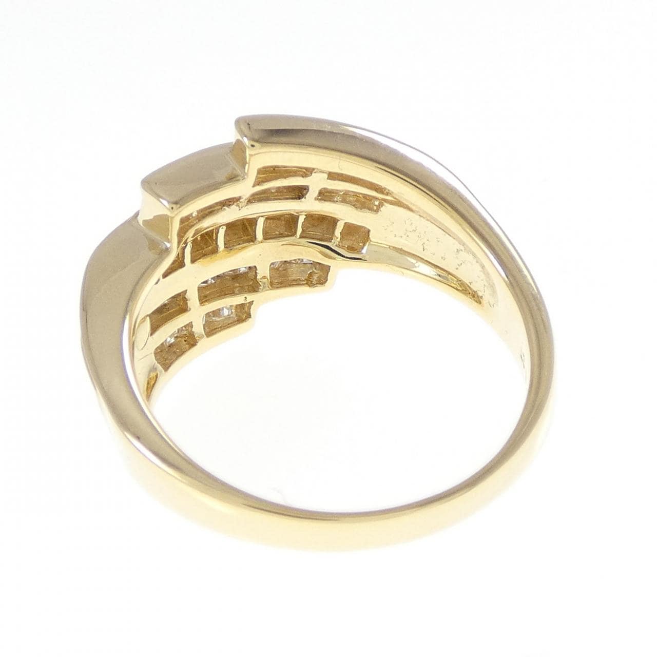 K18YG ダイヤモンド リング 1.27CT