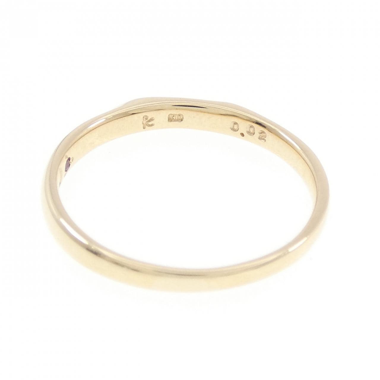 クミキョク ダイヤモンド リング 0.02CT