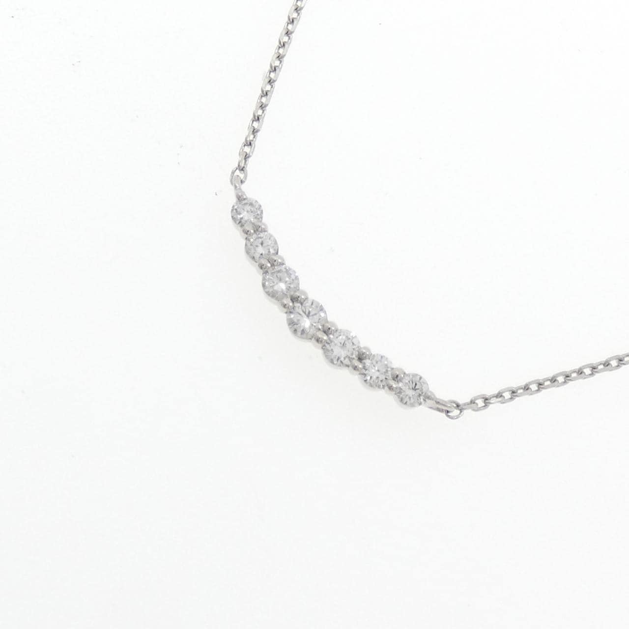 PT950/PT850 ダイヤモンド ネックレス 0.15CT