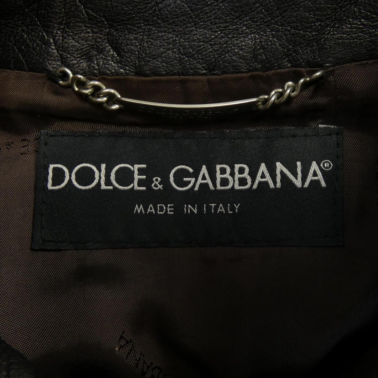 【ヴィンテージ】ドルチェアンドガッバーナ DOLCE&GABBANA レザージャケット