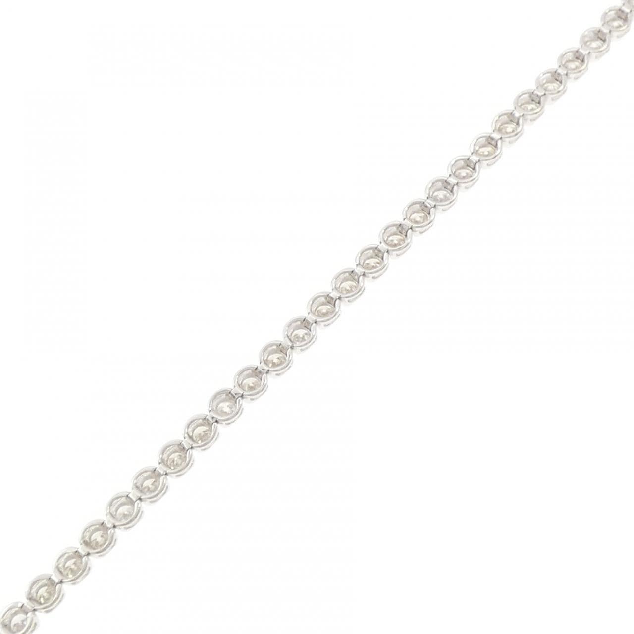 K18WG ダイヤモンド ブレスレット 2.00CT