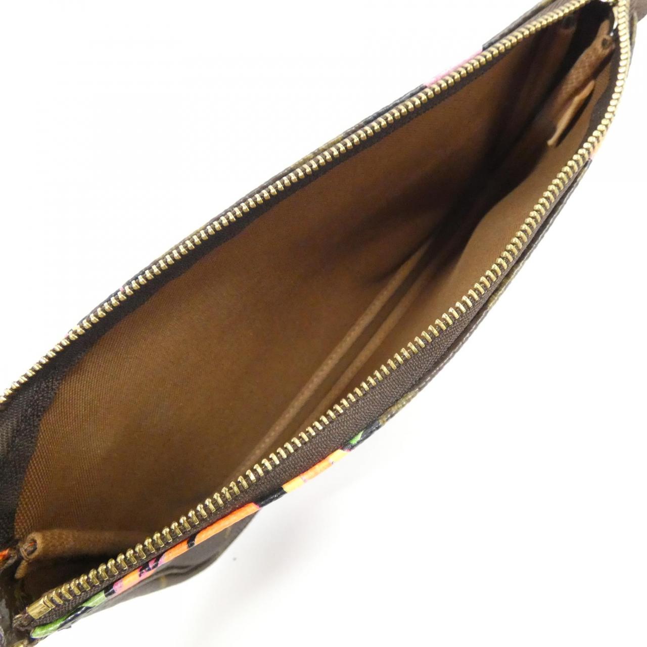 ルイヴィトン モノグラム ローズ(スティーブン スプラウス) ポシェット アクセソワール M48615 アクセサリーポーチ