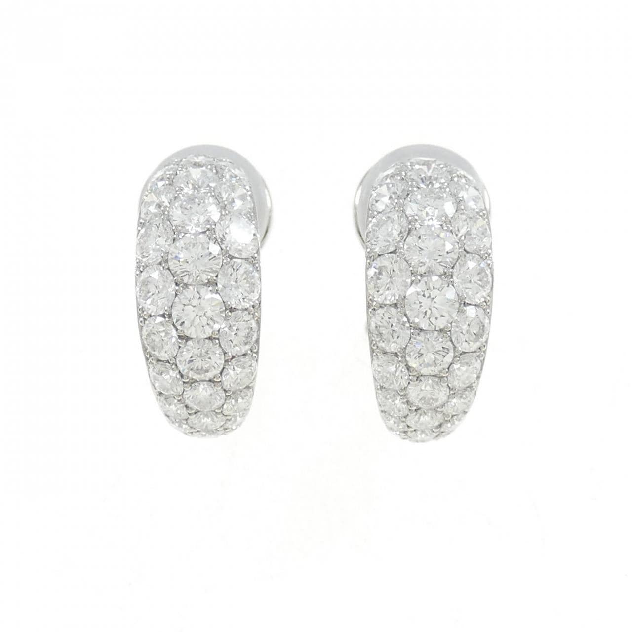 Gimel Diamond Earrings 3.544CT