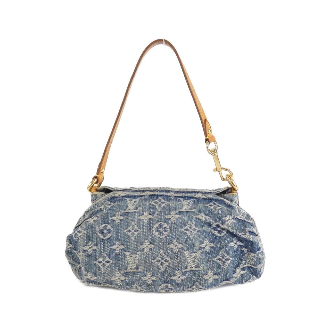 LOUIS VUITTON Monogram Denim Mini Preity M95050 Shoulder Bag