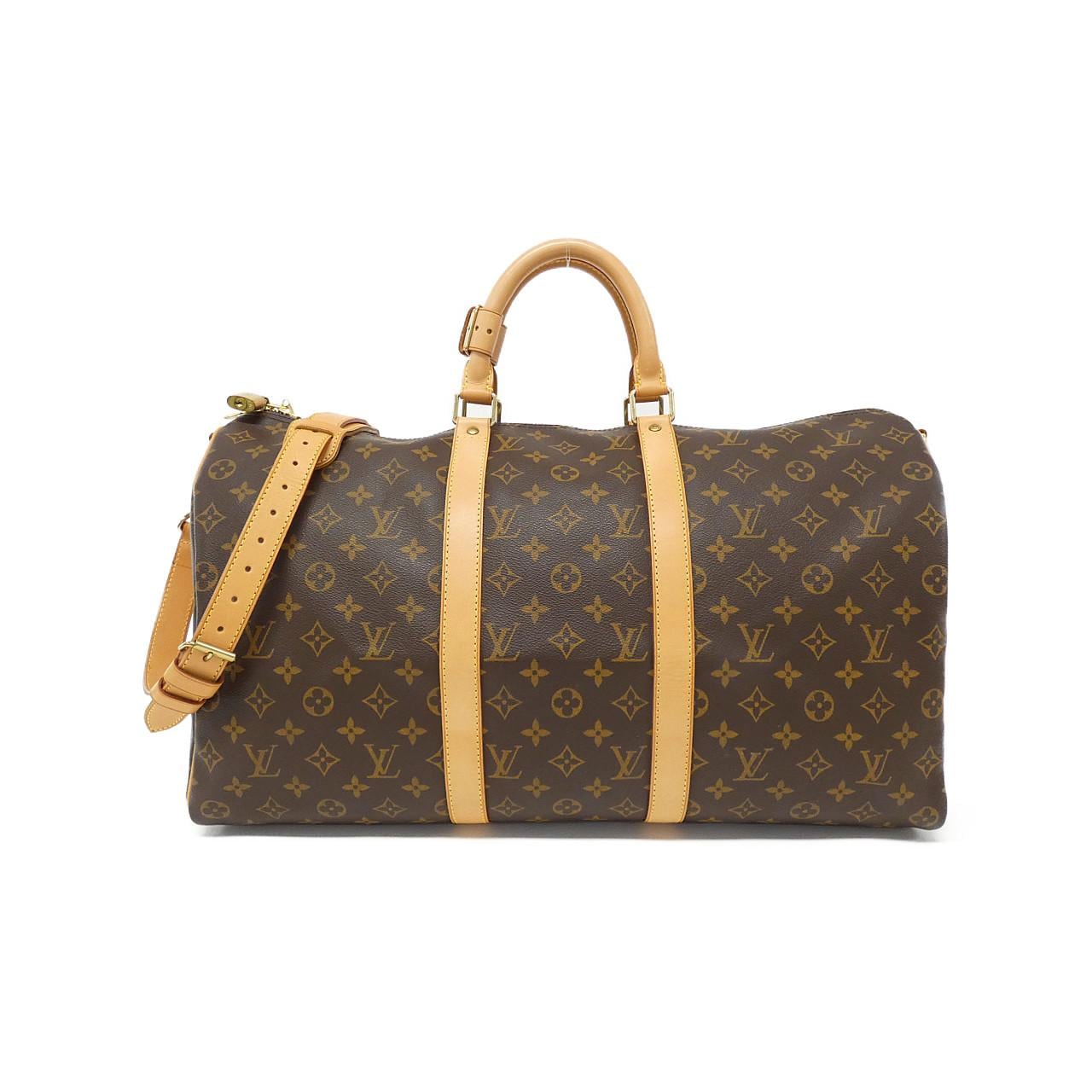 LOUIS VUITTON Monogram Keepall Bandouliere 50 厘米 M41416 波士顿包