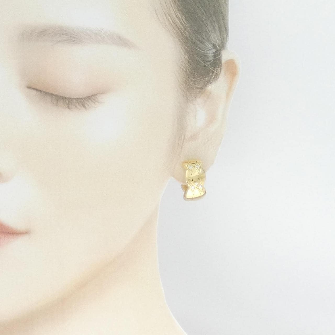 [vintage] Cartier Guilloche Earrings