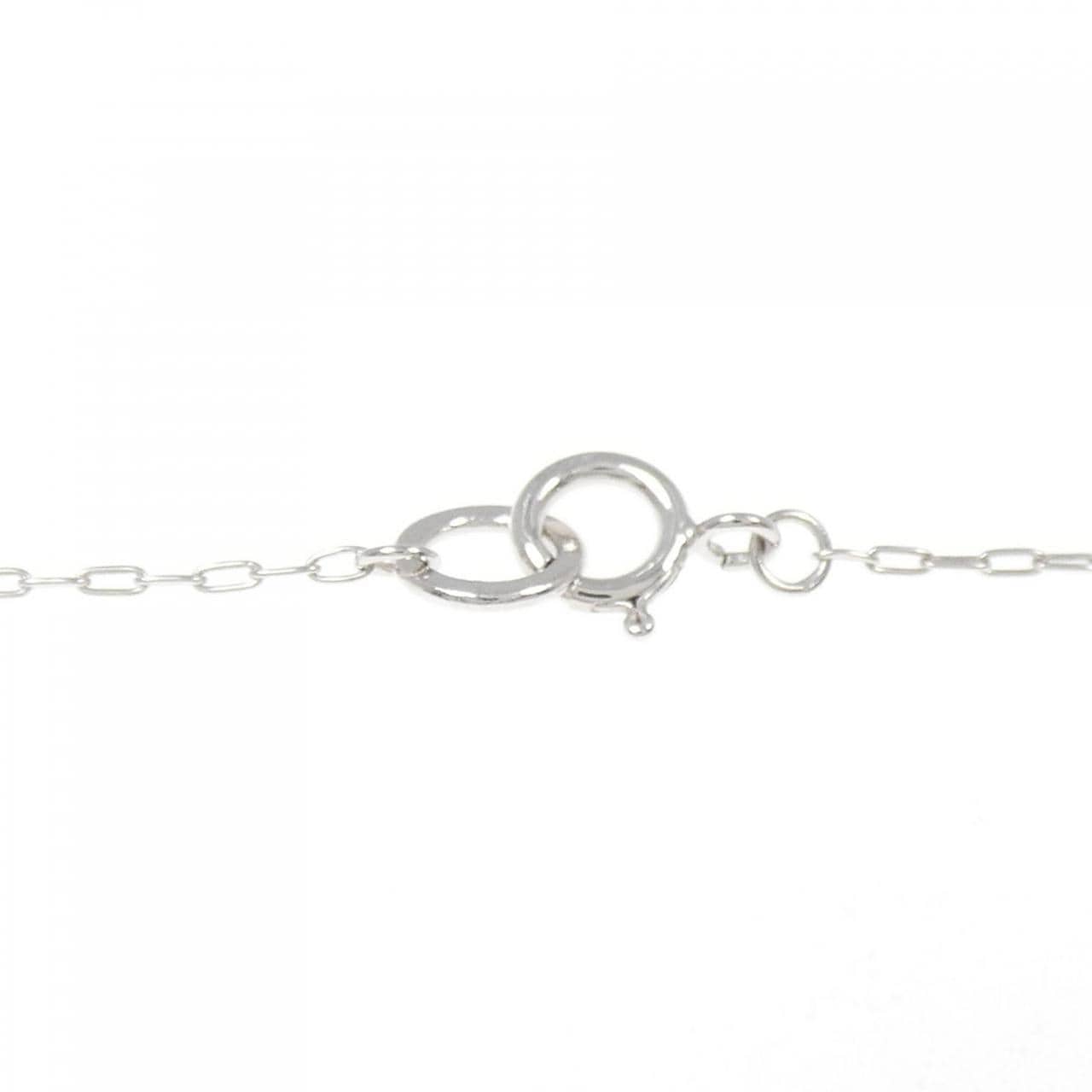 K18WG Diamond necklace