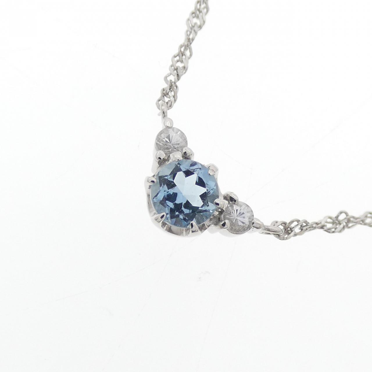 PT900/PT850 アクアマリン ネックレス