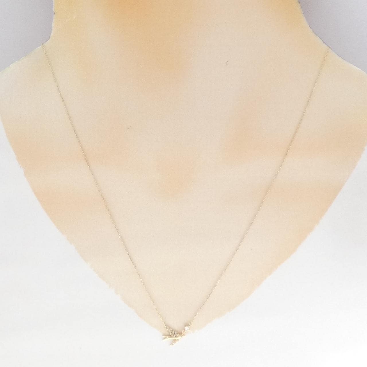 K10YG ダイヤモンド ネックレス 0.05CT