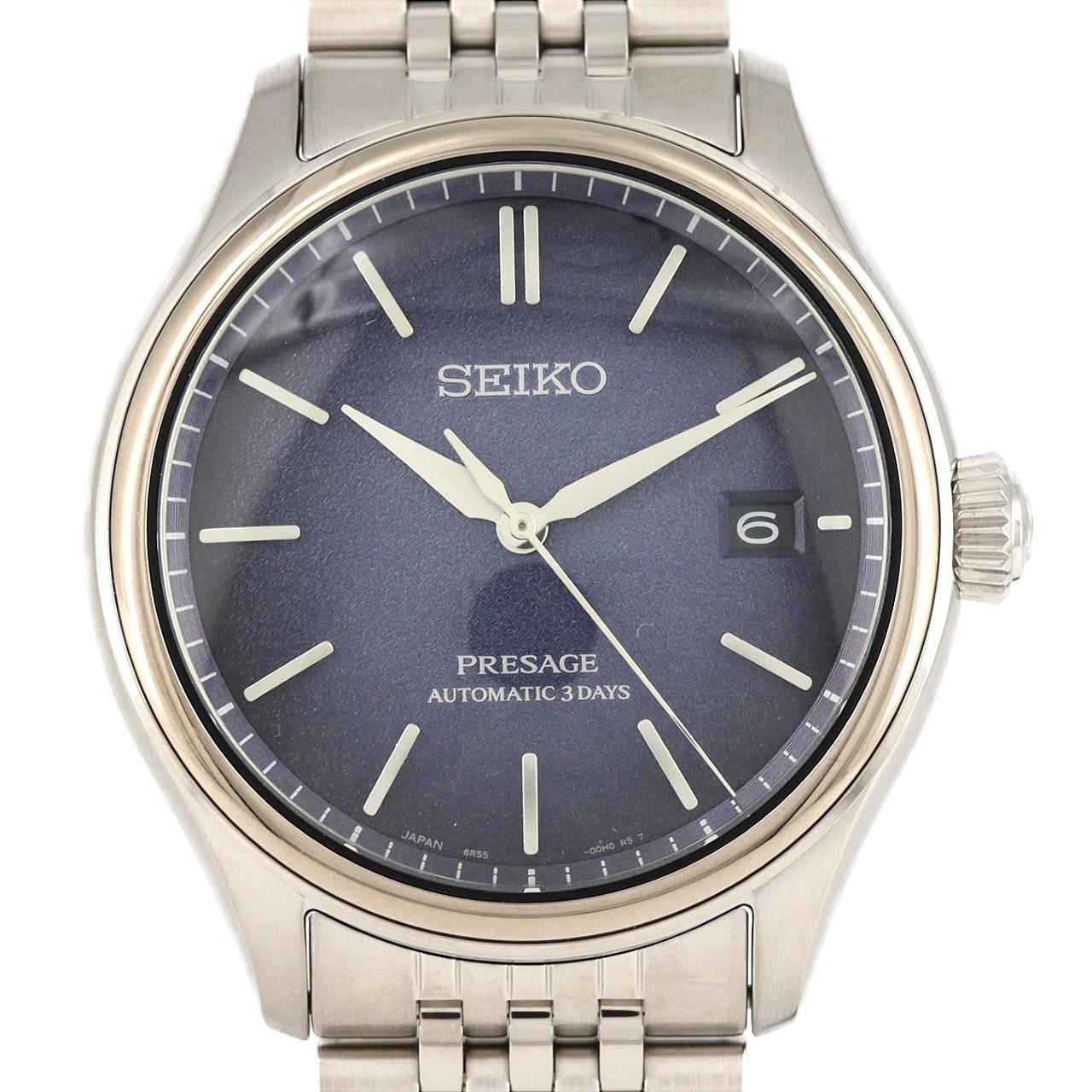 【新品】セイコー プレザージュ 6R55-00H0/SARX133 SS 自動巻