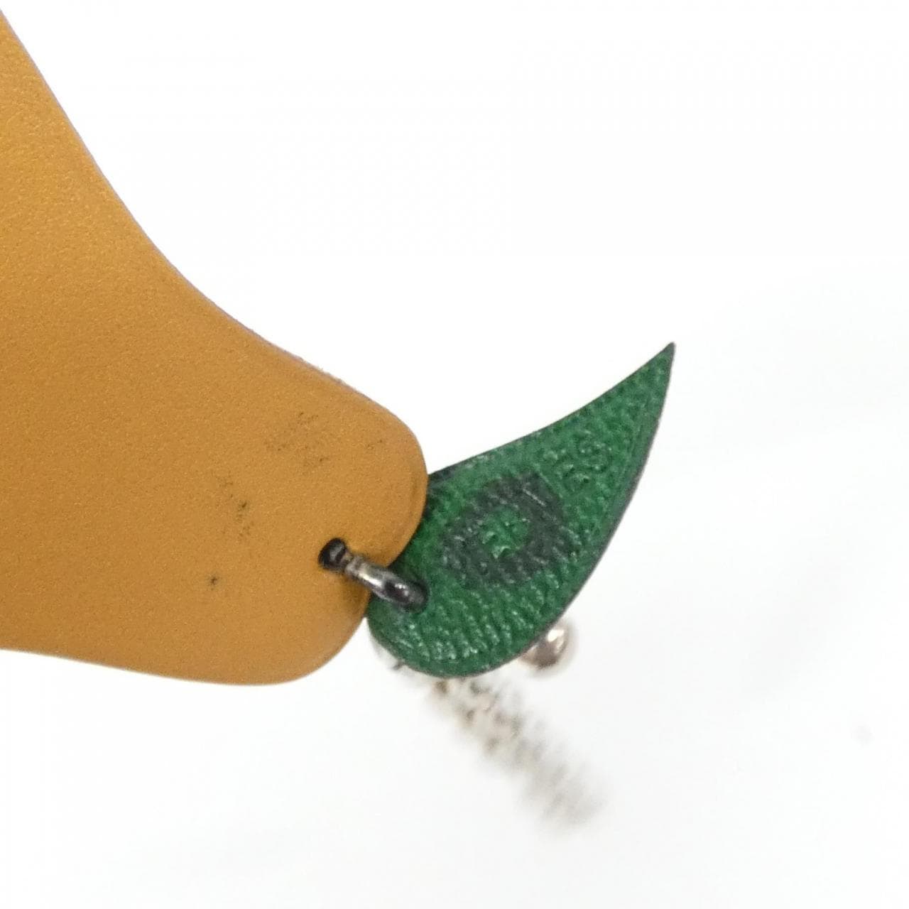 HERMES POIRE Fruit Porte Cle Keychain 027889CA