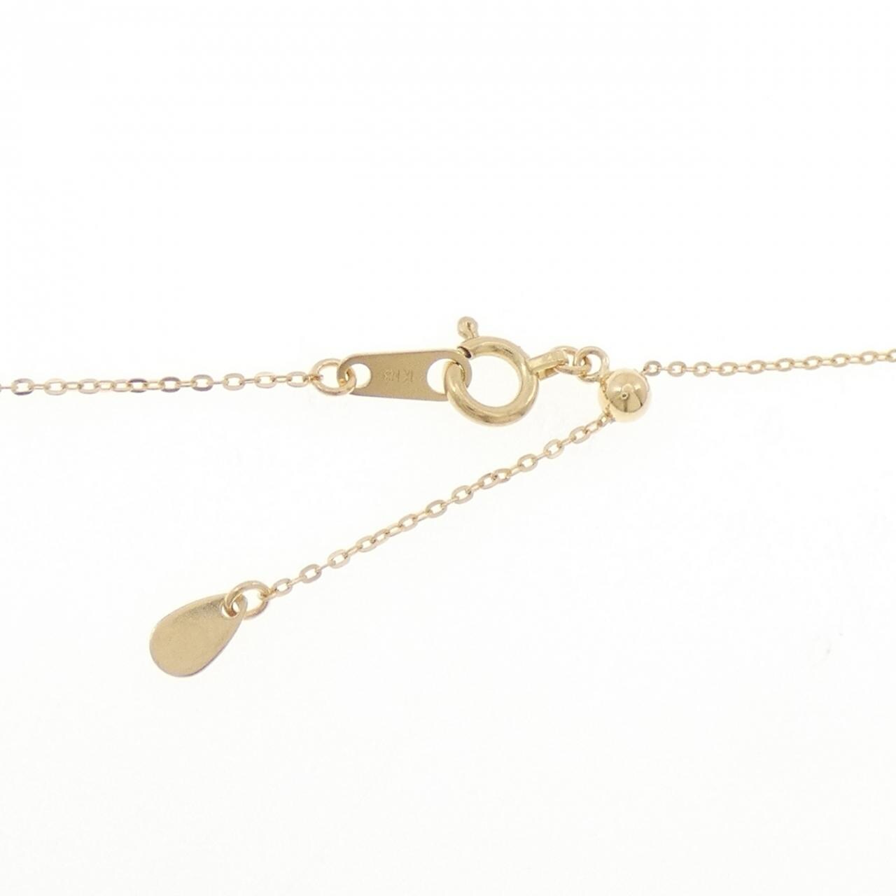 K18YG ダイヤモンド ネックレス 0.50CT