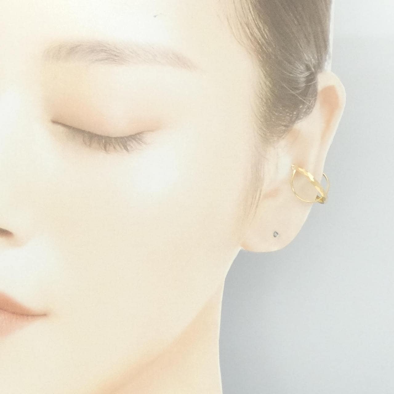 K18YG イヤーカフ 片耳