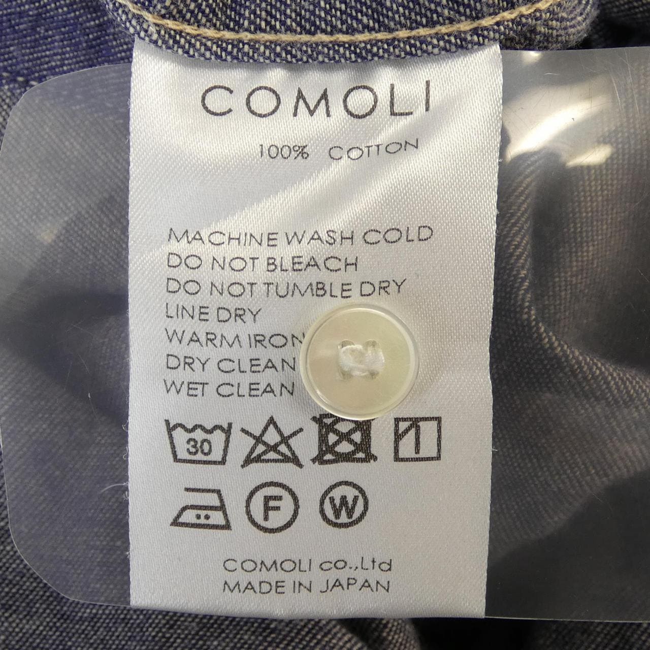 コモリ COMOLI P01-02004 シャツ