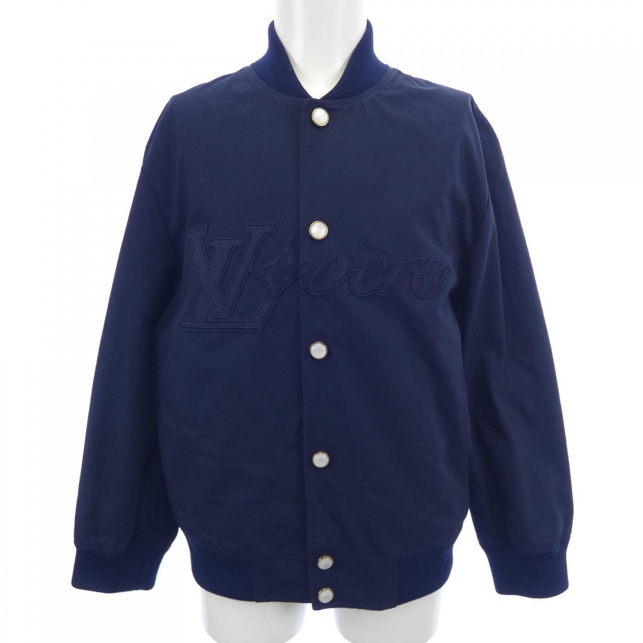 ルイヴィトン LOUIS VUITTON エンブロイダードコットンボンバー HRB15EJPG ブルゾン