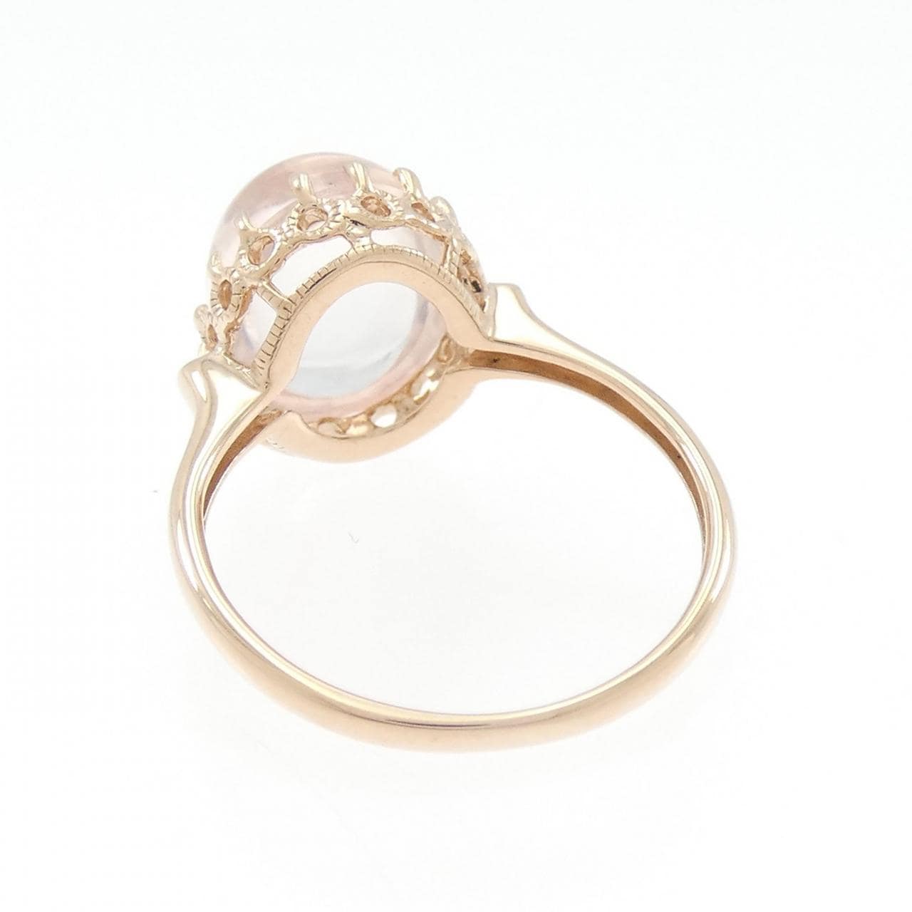 K10PG ローズクオーツ リング