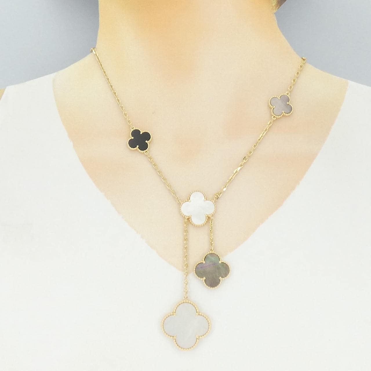 ヴァンクリーフ&アーペル マジックアルハンブラ 6モチーフ ネックレス