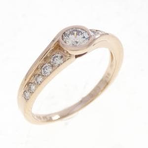 K18PG ダイヤモンド リング 0.20CT