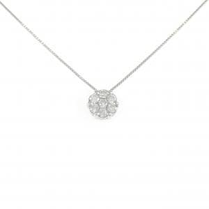 PT900/PT850 ダイヤモンド ネックレス 0.30CT