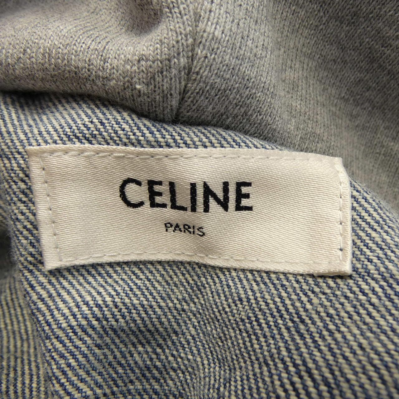 セリーヌ CELINE フード付きトラッカージャケット 2Q374930F デニムジャケット