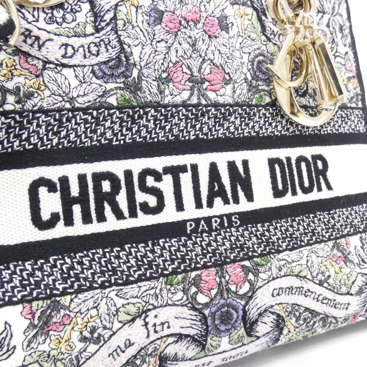 クリスチャンディオール DIOR AROUND THE WORLD レディ D-ライト ミディアム M0565OEDO バッグ
