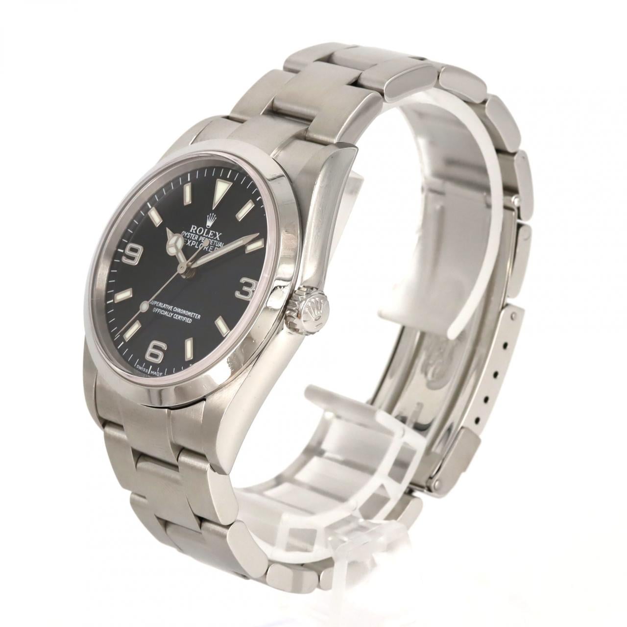 ROLEX Explorer I 114270 SS Automatic Y Number