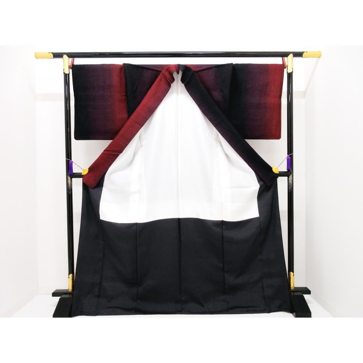 紬　染紬【久米島紬】