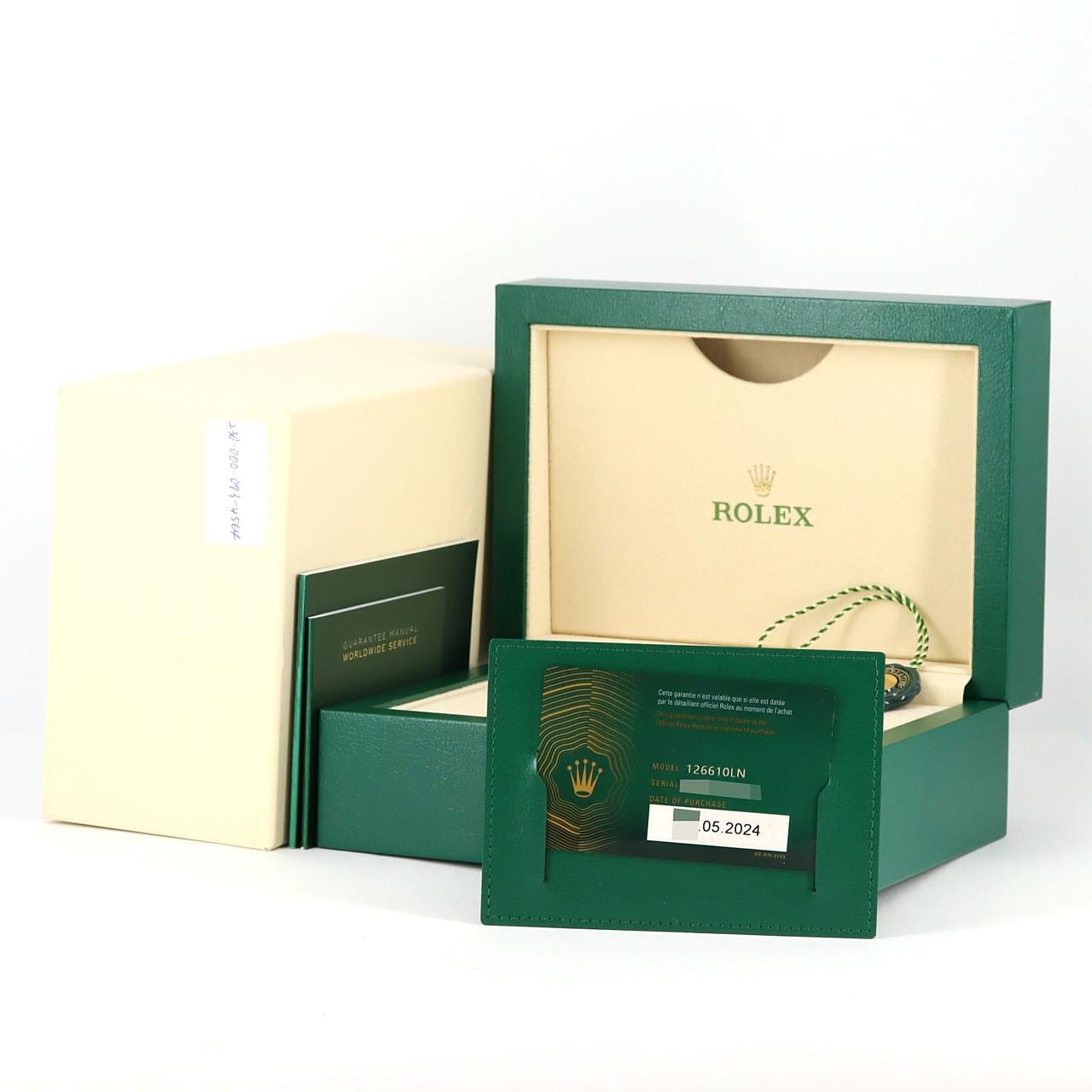 ROLEX Submariner Date 126610LN SS自動上弦random number
