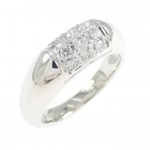 K18WG ダイヤモンド リング 0.30CT