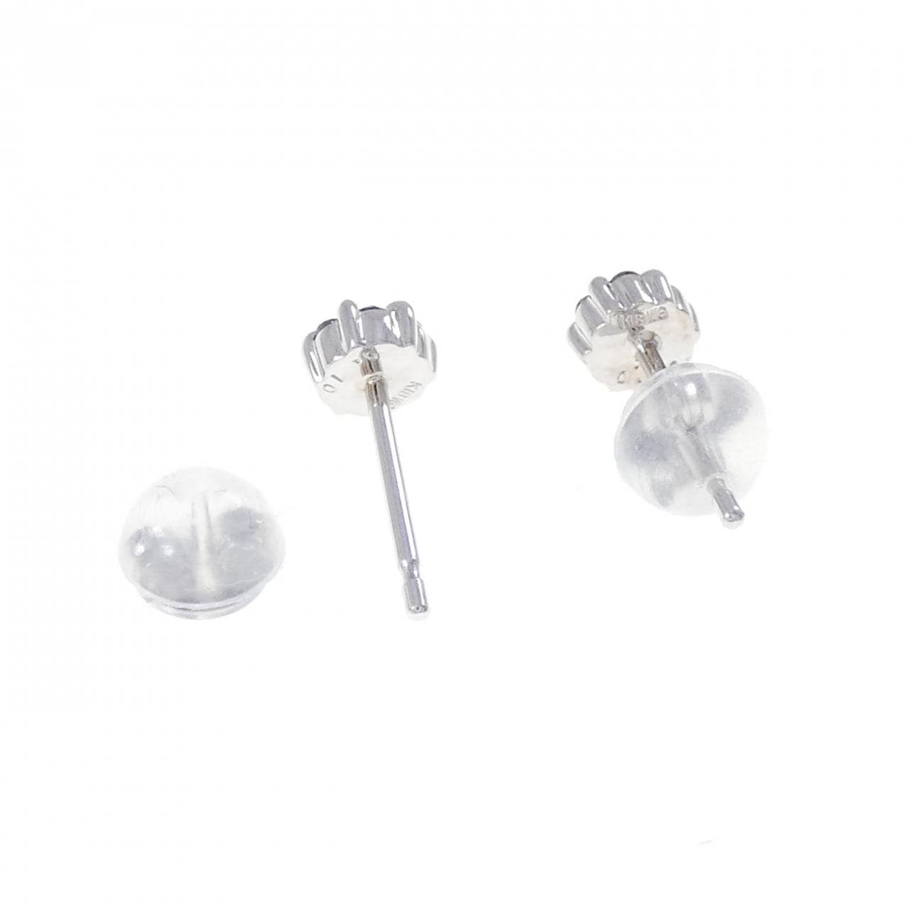 K18WG ダイヤモンド ピアス 0.20CT