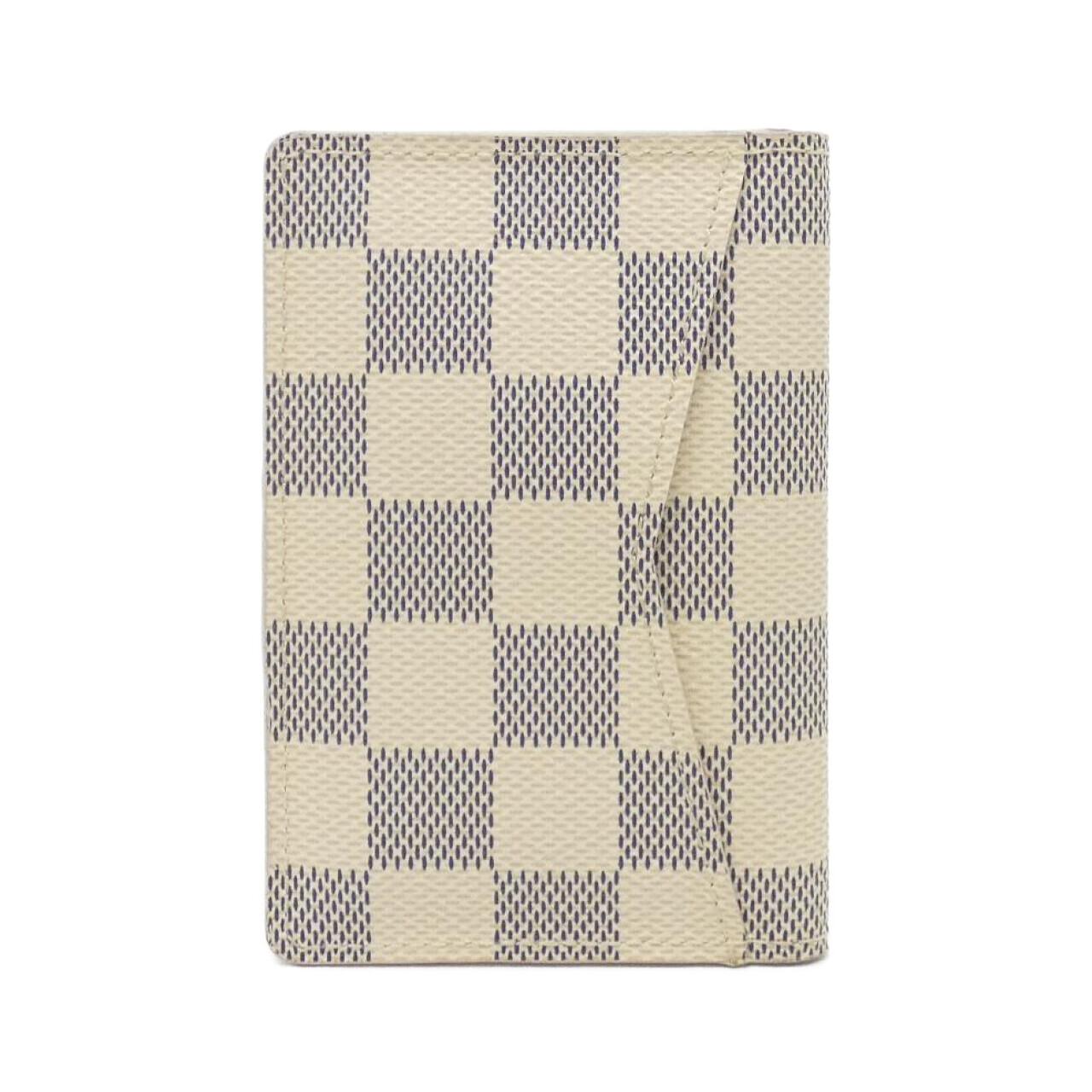 ルイヴィトン ダミエ アズール オーガナイザー ドゥ ポッシュ N63144 カードケース